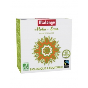 Кава в таблетках Мока Лаос Malongo 16 шт арт.С5447