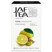 Чай зеленый JAF Лимон и имбирь 20х1,5г