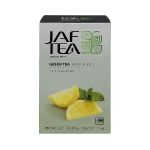 Чай зеленый JAF Exclusive Collection Лимон и Мята 20х2г