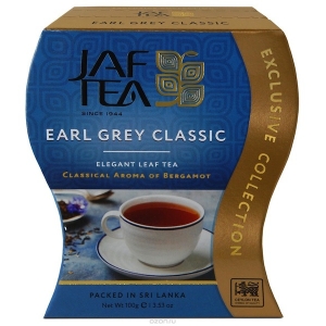 Чай черный JAF Exclusive Collection Earl Grey 100г картон