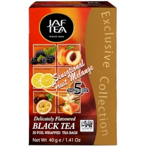 Чай черный JAF Exclusive Collection Sensational Fruit Melange 20x2г