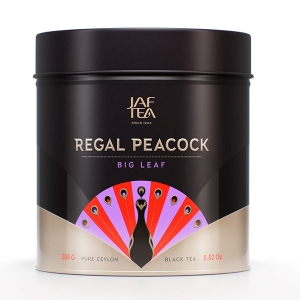 Черный чай JAF Regal Peacock Big Leaf  Биг Лиф ж/б 200г