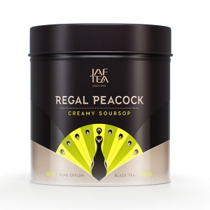 Черный чай JAF Regal Peacock Creamy Soursop Крим Саусап ж/б 180г