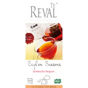 Чай черный JAF Te' Reval  Ceylon Seasons Dimbulla Region (15x2г.)