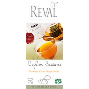 Чай черный JAF Te' Reval  Ceylon Seasons Nuvara Eliya Highlands (15x2г)