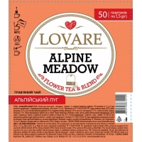 Травяной чай Альпийский луг Lovare, 50х1,5г