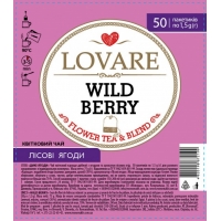 Цветочный чай Дикая ягода Lovare, 50х1,5г