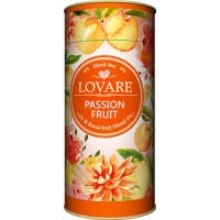 Чорний чай Пристрасний фрукт Lovare, 80г