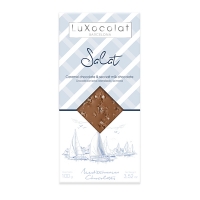 Молочный шоколад с карамелью и морской солью Salat LuXocolat, арт. lx_3463, 100г