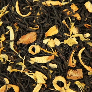 Чорний чай Персик з вершками Osmantus, 500г