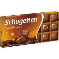 Шоколад Schogetten Caramel Brownie Карамель 100 г