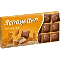 Шоколад Schogetten Almond Brittle Хрупкий миндаль 100 г