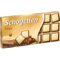Шоколад Schogetten Trilogia Трилогия 100 г