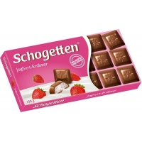 Шоколад Schogetten Yoghurt-Strawberry Йогурт-клубника 100 г