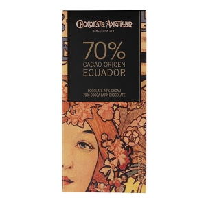 Черный шоколад Amatller 70% Ecuador, арт. amt_3526, 70г