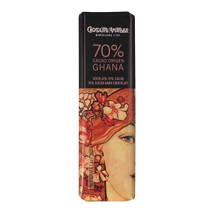 Черный шоколад Amatller 70% Ghana, арт. amt_3530, 18г