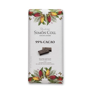 Черный шоколад 99% SIMON COLL, арт. sc_3498, 85г