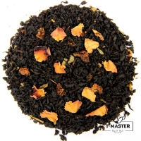 Чорний чай Полуниця з вершками T-MASTER, 500г