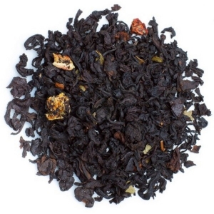 Чорний чай TEAHOUSE Суниця з вершками 250 г