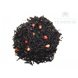 Чорний чай TEAHOUSE Вогняний апельсин 250 г