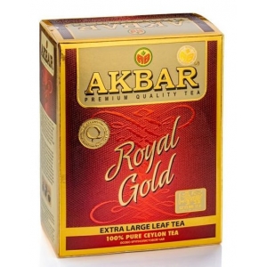 Черный чай Akbar (Акбар) Royal Gold 80г