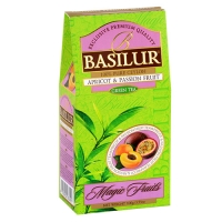 Зелений чай Basilur  Абрикос та Маракуйя, колекція Магічні фрукти ,картон 100г