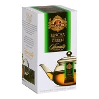 Зелений чай Basilur Сенча пакетований, 10х3,5г