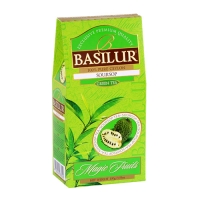 Зелений чай Basilur Саусеп, колекція Чарівні фрукти,картон 100г