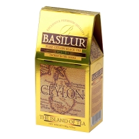 Чорний чай Basilur Золотий, колекція Чайний острів, картон 100г