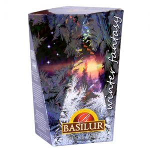 Черный чай Basilur Зимний рассвет, коллекция Зимняя фантазия, картон 85г