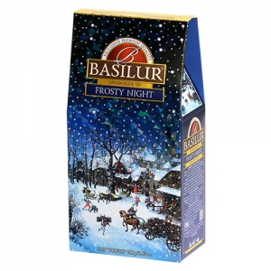 Черный чай Basilur Морозная ночь, Подарочная коллекция, картон 100г