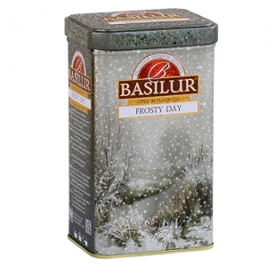 Черный чай Basilur Морозный день, Подарочная коллекция, ж/б, 85г
