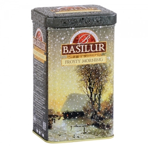 Черный чай Basilur Морозное утро, Подарочная коллекция, ж/б, 85г