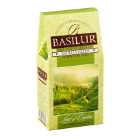 Зелений чай Basilur Раделла, колекція Лист Цейлону, картон 100г 