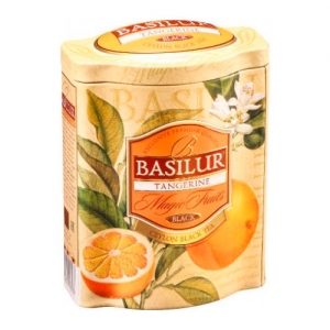 Черный чай Basilur Танжерин (Мандарин) ж.б. Магические фрукты, 100г