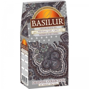 Черный чай Basilur Персидский Граф Грей, Восточная коллекция, картон 100г
