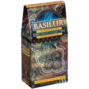 Черный чай Basilur Магия ночи, коллекция Восточная, картон 100г