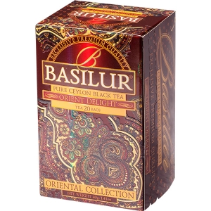 Черный чай Basilur Восточное очарование в пакетиках, Восточная коллекция, 20 пак