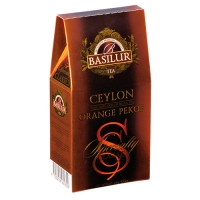 Чорний чай Basilur Оранж Пеко, колекція Обрана класика, картон 100г