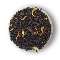 Чорний ароматизирований чай Ванільний бергамот, Чайні Шедеври, 500г