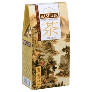 Чорний чай Basilur Пу-ер, Китайська колекція, картон, 100г
