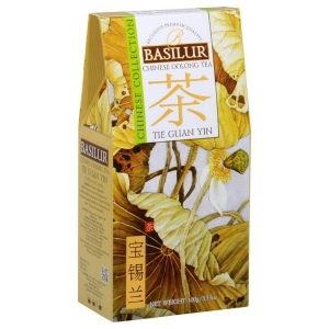Зелений чай Basilur Те Гуань Інь, Китайська колекція, картон, 100г