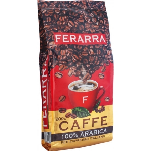 Кофе в зернах Ferarra Caffe 100% Arabica, 200г 