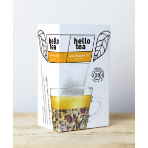Трав'яний чай Hello Tea Альпійський луг 20 пакетиків 40г