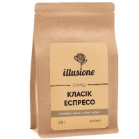 Кофе Illusione смесь Classic Espresso Blend, 200 г