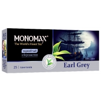 Черный чай Earl Grey Мономах, 25х2г 