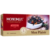 Черный чай Mon Plaisir Мономах, 25х1,5г 