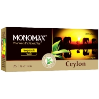 Черный чай Ceylon Мономах, 25х1,5г 
