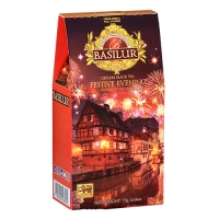 Чай черный Basilur "Праздничный вечер" картон 75г