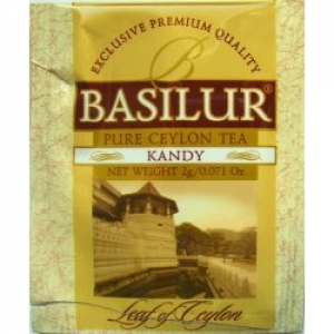 Черный чай Basilur в саше Канди лист Цейлона 1шт